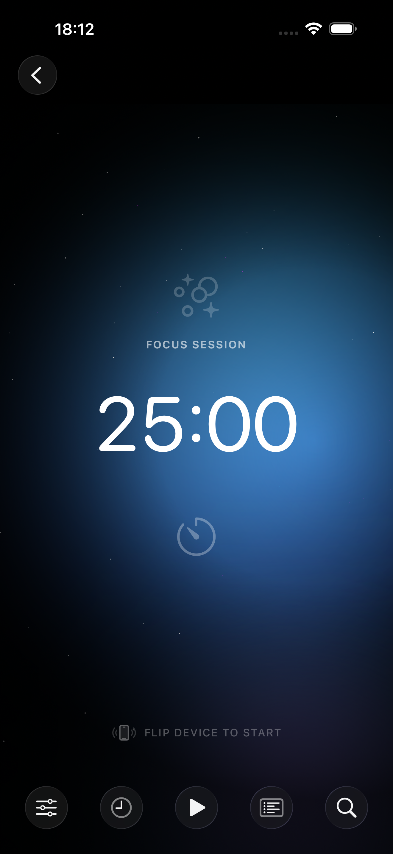 BrainTune preview on iPhone